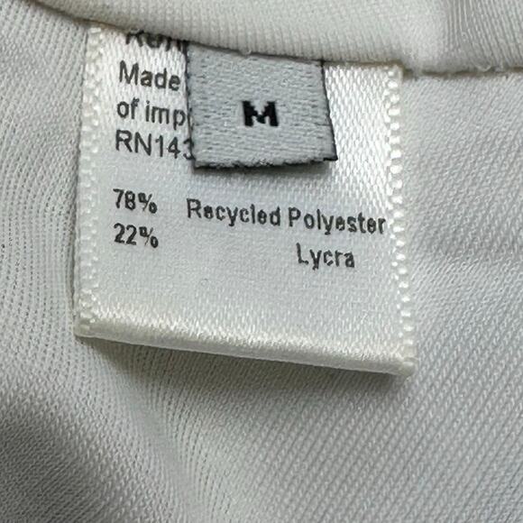 Reformation Eliza One Piece White Floral Swimsuit M EUC Romantic Cottagecore - Picture 11 of 14